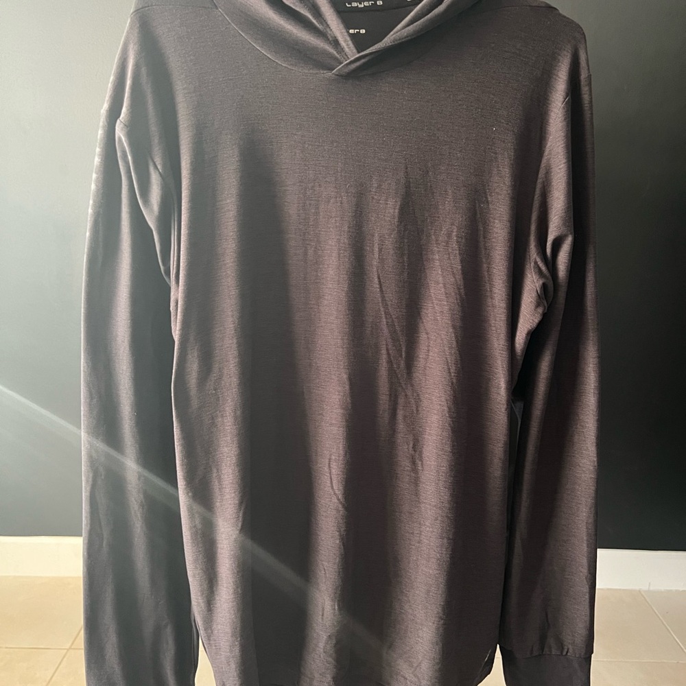 Layer 8 Charcoal Hoodie